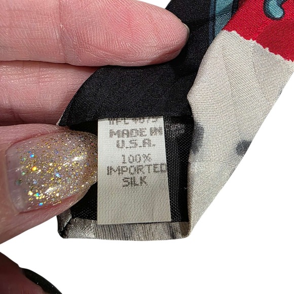 American Film Classics 'Cat on a Hot Tin Roof' Portrait Silk Tie Red Black - Picture 11 of 13